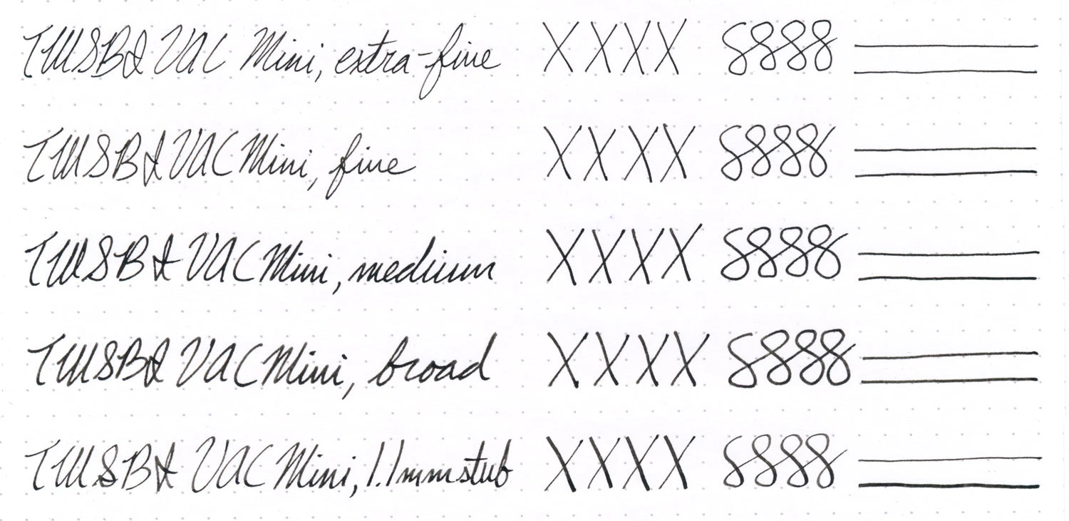 TWSBI Vac Mini Fountain Pen - Clear 14 TWSBI Vac Mini Fountain Pen - Clear - Image 14