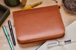 Aston Leather 20 Slot Pen Case - Tan 9 Aston Leather 20 Slot Pen Case - Tan -Writing Tools Store AstonLeather 20PenCase Tan 1