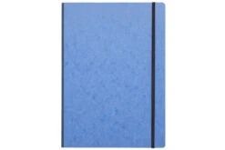 Clairefontaine Basic Clothbound A4 Notebook - Blue, Lined