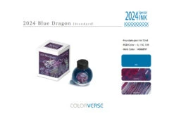 Colorverse Blue Dragon Standard (Special Edition) - 15ml Bottled Ink -Writing Tools Store Colorverse 2024 BlueDragon Standard Stock 1