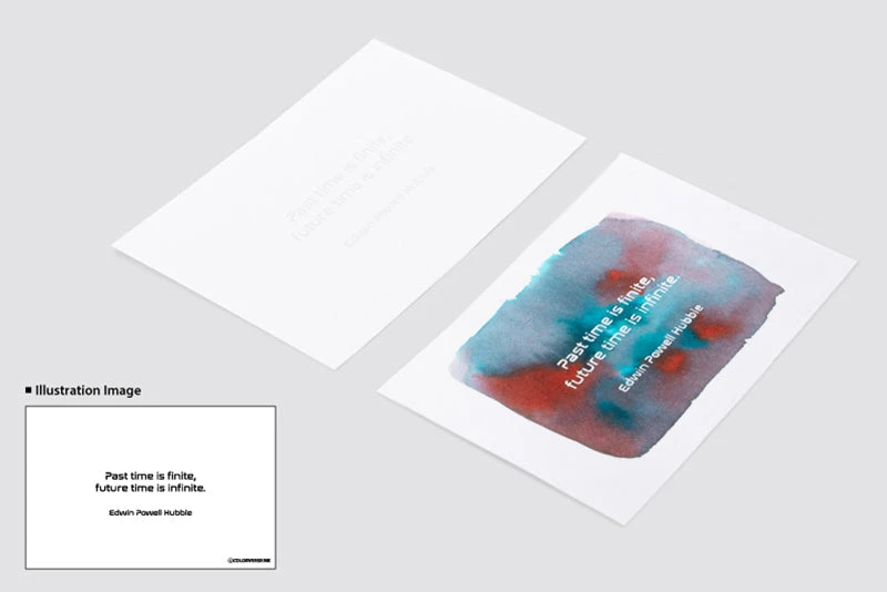 Colorverse Ink Art Cards - Hubble (Size B) 9 Colorverse Ink Art Cards - Hubble (Size B) - Image 9