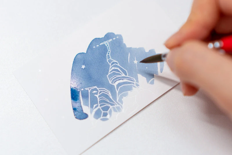 Colorverse Ink Art Cards - Hubble (Size B) 12 Colorverse Ink Art Cards - Hubble (Size B) - Image 12