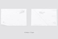 Colorverse Ink Art Cards - Hubble (Size C) -Writing Tools Store Colorverse HubbleArtCards SizeC stock 11