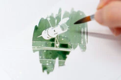 Colorverse Ink Art Cards - Hubble (Size C) -Writing Tools Store Colorverse HubbleArtCards SizeC stock 5