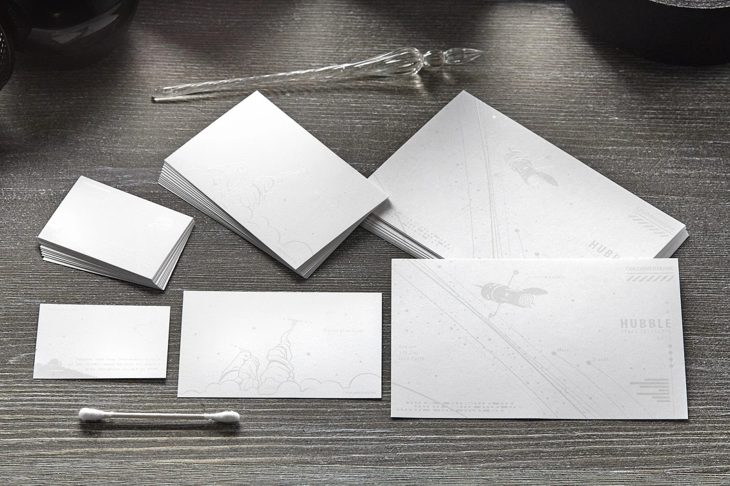 Colorverse Ink Art Cards - Hubble (Size A) 5 Colorverse Ink Art Cards - Hubble (Size A) - Image 5