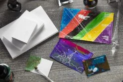 Colorverse Ink Art Cards - Hubble (Size A) 19 Colorverse Ink Art Cards - Hubble (Size A) -Writing Tools Store Colorverse Ink Art Cards Hubble Size A B C group 2