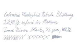 Colorverse Monkeyhead Nebula Glistening - 65ml Bottled Ink 13 Colorverse Monkeyhead Nebula Glistening - 65ml Bottled Ink -Writing Tools Store Colorverse MonkeyheadNebula InkReview TomoeRiver 52g 1