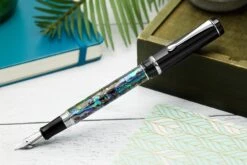 Conklin Duragraph Fountain Pen - Abalone Nights -Writing Tools Store Conklin Duragraph AbaloneNights 5