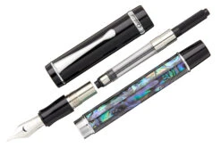 Conklin Duragraph Fountain Pen - Abalone Nights -Writing Tools Store Conklin Duragraph AbaloneNights OW 3