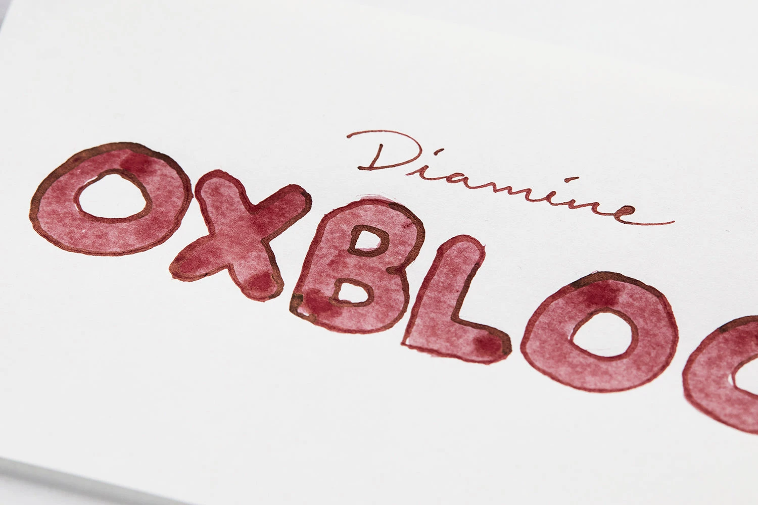 Diamine Oxblood - 80ml Bottled Ink 7 Diamine Oxblood - 80ml Bottled Ink - Image 7
