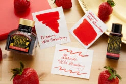 Diamine Wild Strawberry - 80ml Bottled Ink -Writing Tools Store Diamine Ink WildStrawberry 4 88cb9753 f88b 44e6 9035 a4c06ea6555c