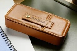 Esterbrook Triple Pen Nook - British Tan -Writing Tools Store Esterbrook 3 PenNook BritishTan 1