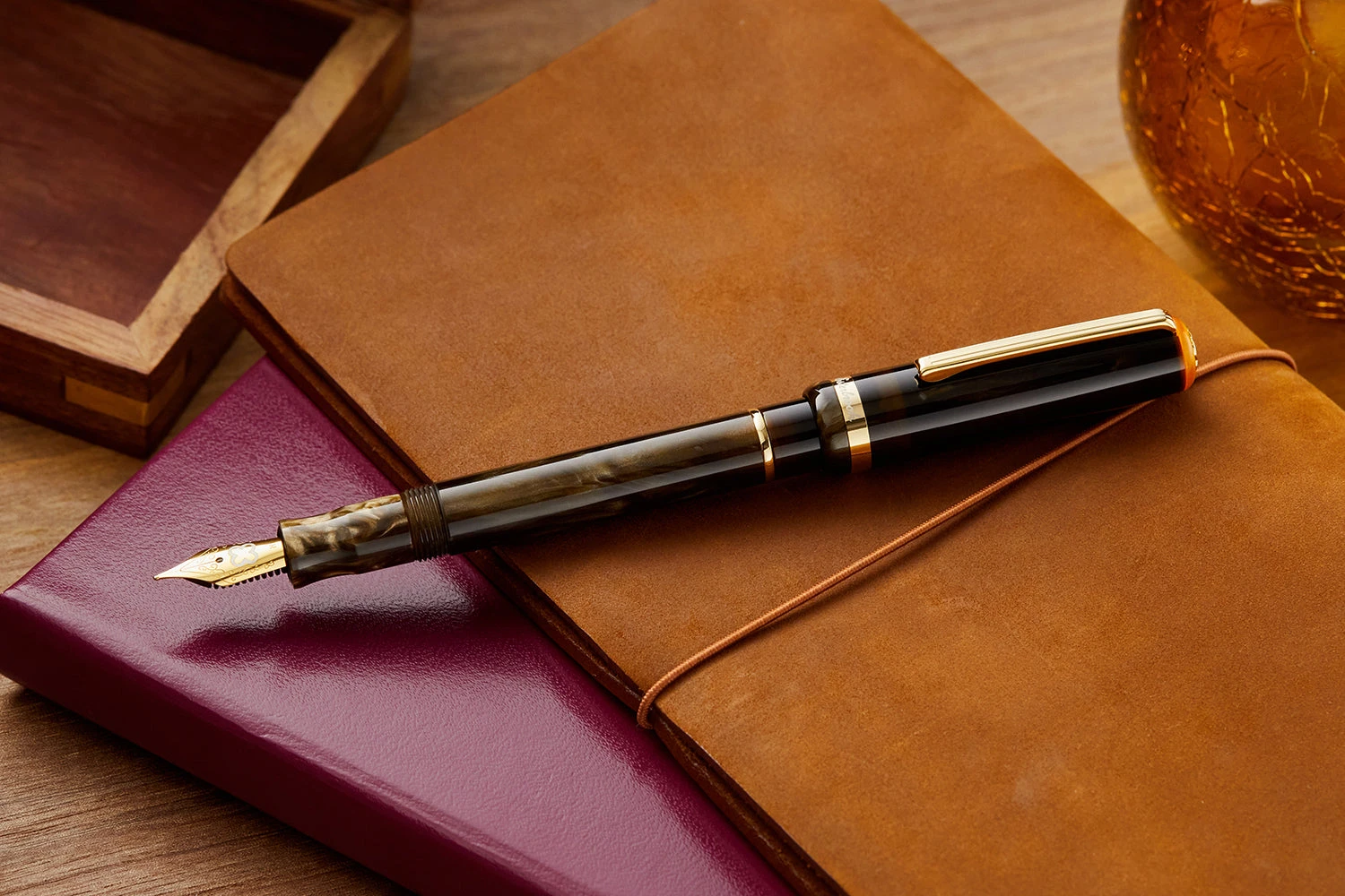 Esterbrook JR Pocket Fountain Pen - Pumpkin Latte 8 Esterbrook JR Pocket Fountain Pen - Pumpkin Latte - Image 8