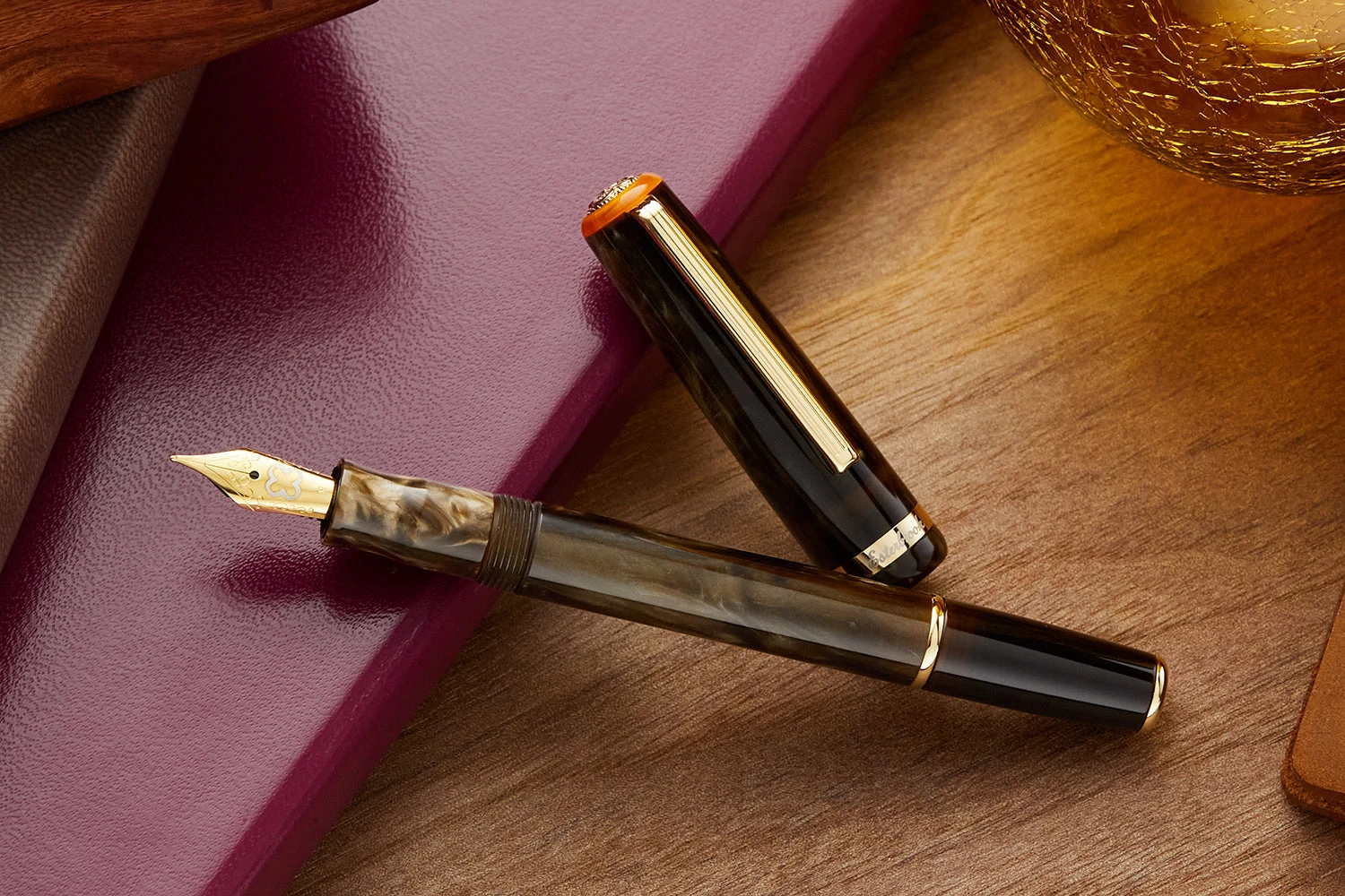Esterbrook JR Pocket Fountain Pen - Pumpkin Latte 10 Esterbrook JR Pocket Fountain Pen - Pumpkin Latte - Image 10