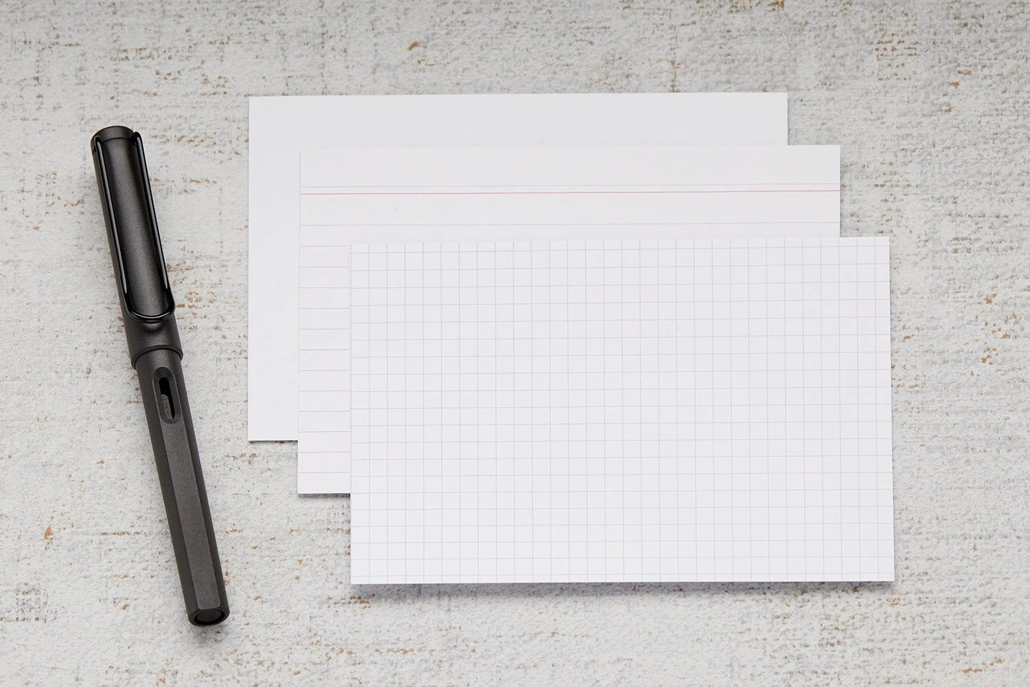 Exacompta White Index Cards (4 X 6) - Lined 3 Exacompta White Index Cards (4 X 6) - Lined - Image 3