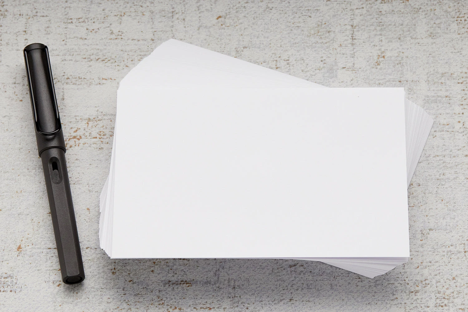 Exacompta White Index Cards (4 X 6) - Blank 2 Exacompta White Index Cards (4 X 6) - Blank - Image 2