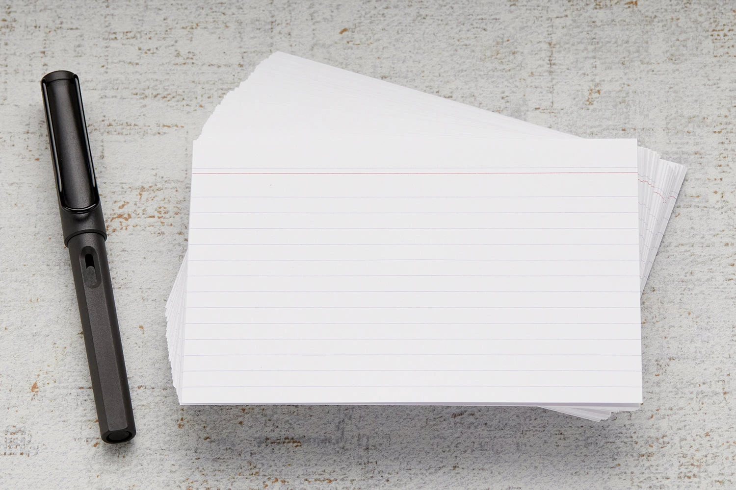 Exacompta White Index Cards (4 X 6) - Lined 2 Exacompta White Index Cards (4 X 6) - Lined - Image 2