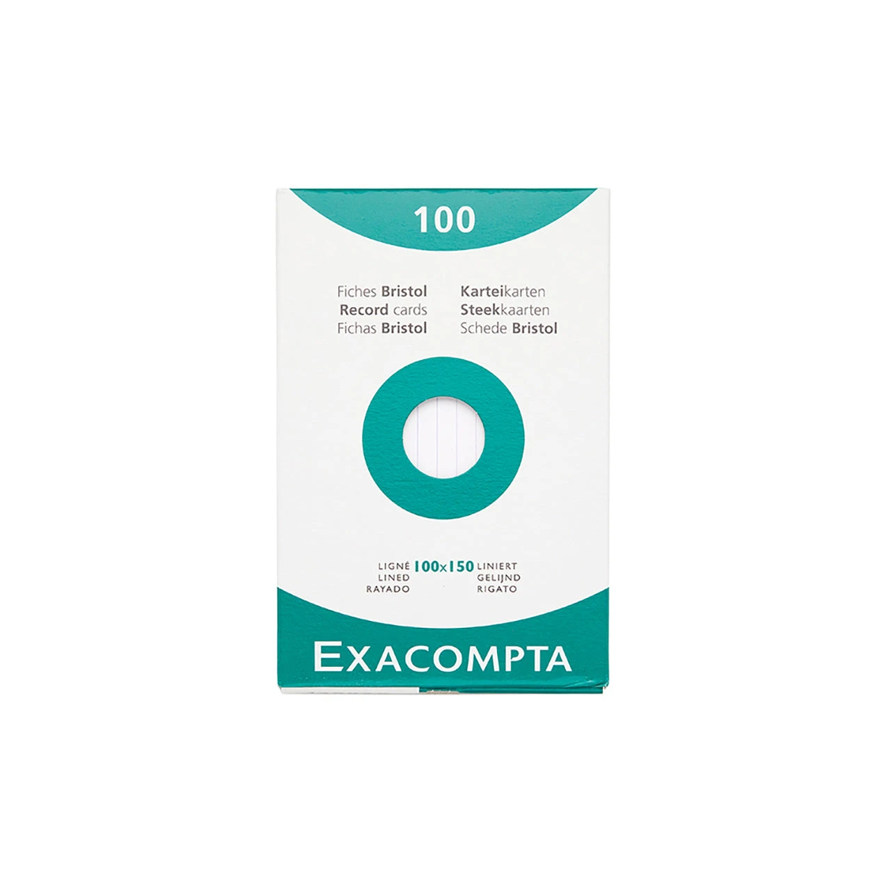 Exacompta White Index Cards (4 X 6) - Lined 1 Exacompta White Index Cards (4 X 6) - Lined