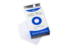 Exacompta White Index Cards (3 X 5) - Blank 7 Exacompta White Index Cards (3 X 5) - Blank -Writing Tools Store Exacompta IndexCards White 3x5 Blank stock 3