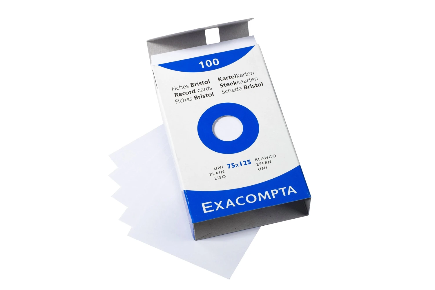 Exacompta White Index Cards (3 X 5) - Blank 4 Exacompta White Index Cards (3 X 5) - Blank - Image 4