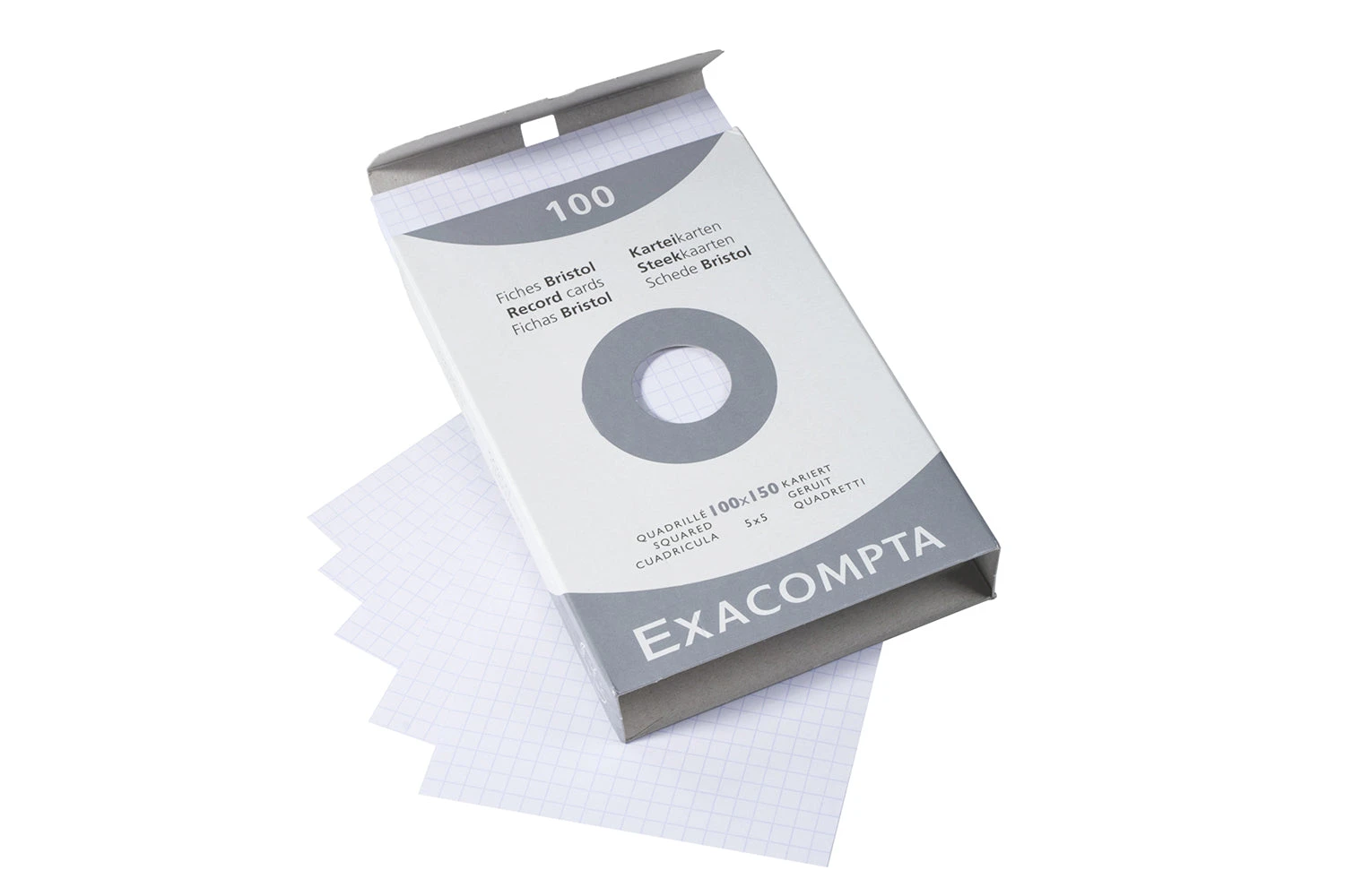 Exacompta White Index Cards (4 X 6) - Graph 4 Exacompta White Index Cards (4 X 6) - Graph - Image 4