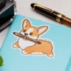 Goulet Sticker - Corgi