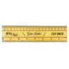 Galen Leather Brass Ruler