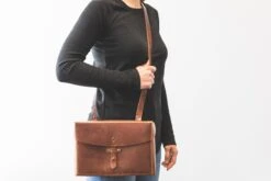 Galen Leather Writer's Medic Bag - Crazy Horse Forest Green -Writing Tools Store GalenLeather MedicBag Onfigure