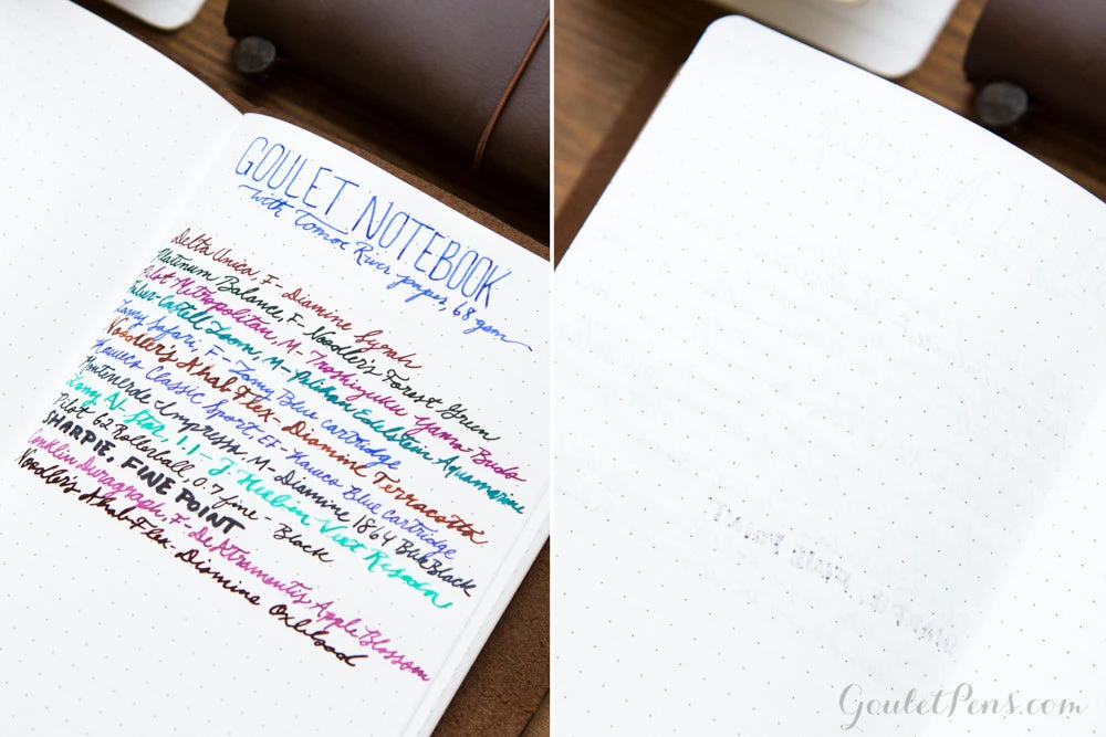 Goulet Notebook W/ 68gsm Tomoe River Paper - A5, Lined 8 Goulet Notebook W/ 68gsm Tomoe River Paper - A5, Lined - Image 8