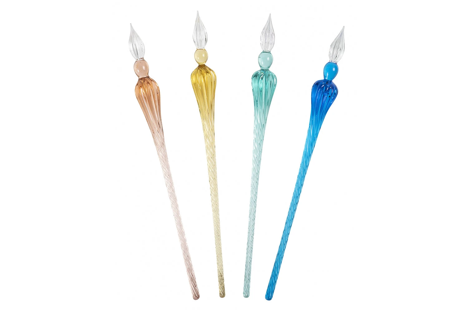 Herbin Round Glass Dip Pen - Blue 6 Herbin Round Glass Dip Pen - Blue - Image 6