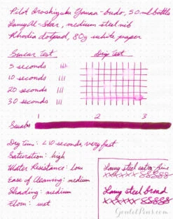 Pilot Iroshizuku Yama-budo - 50ml Bottled Ink 19 Pilot Iroshizuku Yama-budo - 50ml Bottled Ink -Writing Tools Store InkReview PilotIroshizuku YamaBudo 2 464c7d84 6de0 4ba2 82ec a1835b8d1ebd