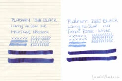 Platinum Blue-Black - 60ml Bottled Ink -Writing Tools Store InkReview Platinum BlueBlack 3 4602ecb5 023a 4d69 8437 49e5a45623d5