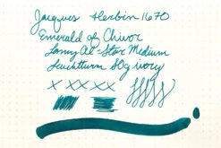 Jacques Herbin 1670 Emerald Of Chivor - 50ml Bottled Ink -Writing Tools Store JacquesHerbin 1670 EmeraldOfChivor InkReview Leuchtturm1917 80g 1 788b5a72 1da1 4ad1 8f3d 4d3b11ec72c1