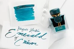 Jacques Herbin 1670 Emerald Of Chivor - 50ml Bottled Ink -Writing Tools Store JacquesHerbin 1670 EmeraldofChivor Ink 2023 1