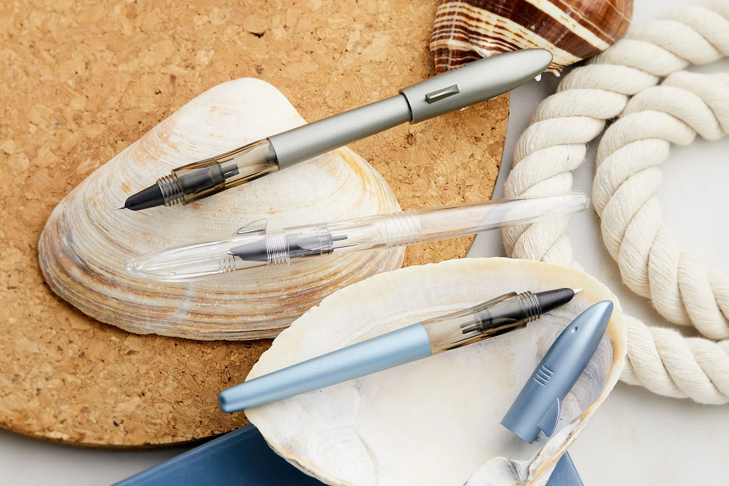 Jinhao 993 Shark Fountain Pen - Matte Blue 11 Jinhao 993 Shark Fountain Pen - Matte Blue - Image 11