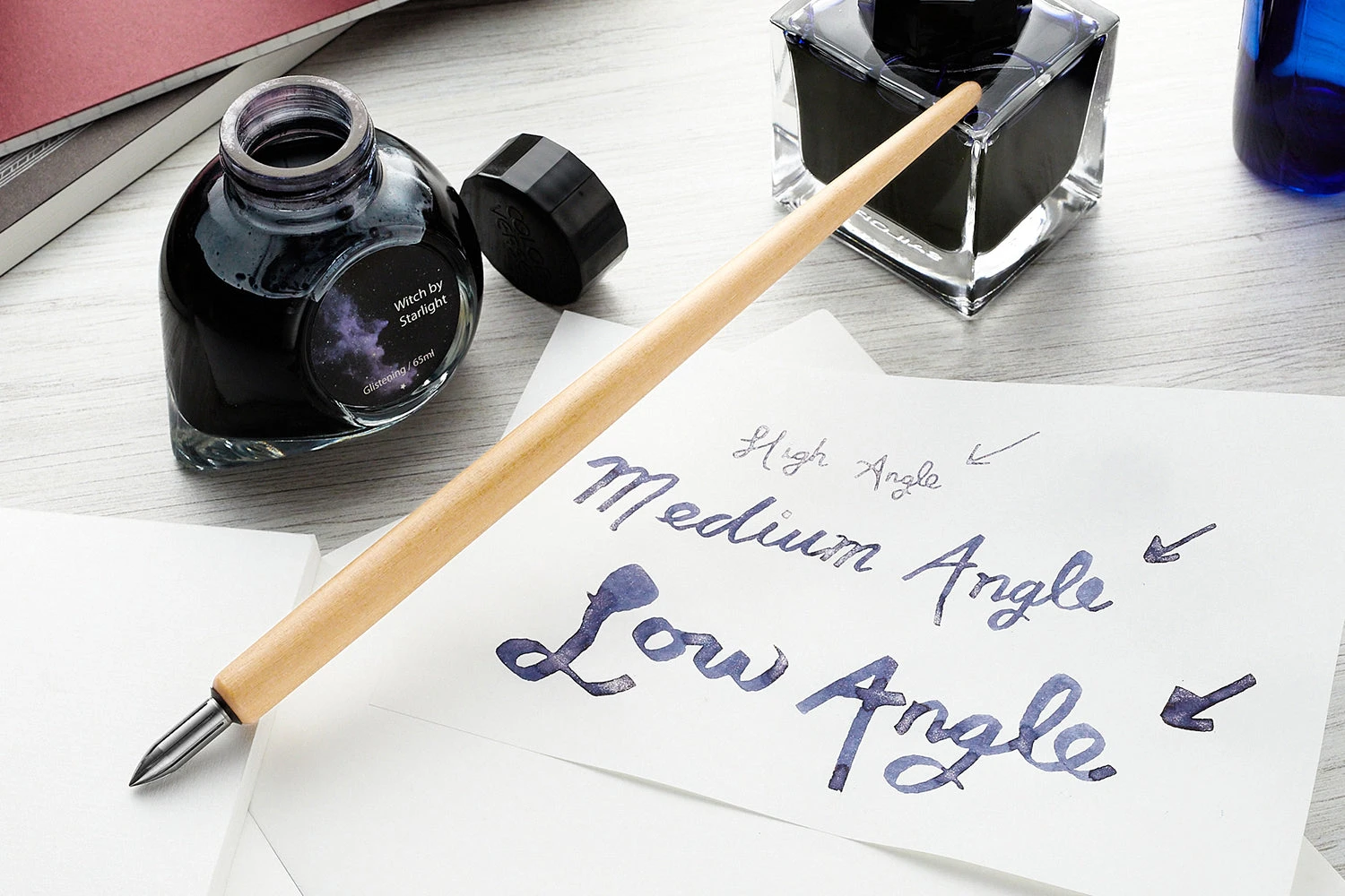 Kakimori White Sakura Wood Nib Holder 5 Kakimori White Sakura Wood Nib Holder - Image 5