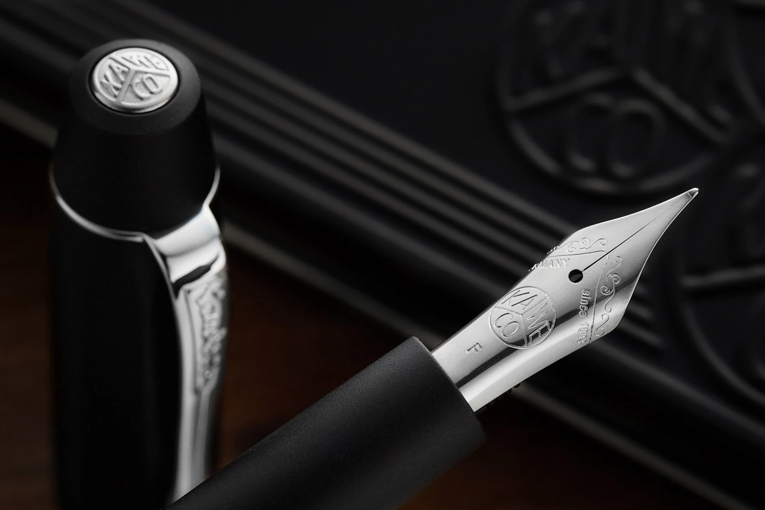Kaweco Original Fountain Pen - Black Chrome 9 Kaweco Original Fountain Pen - Black Chrome - Image 9