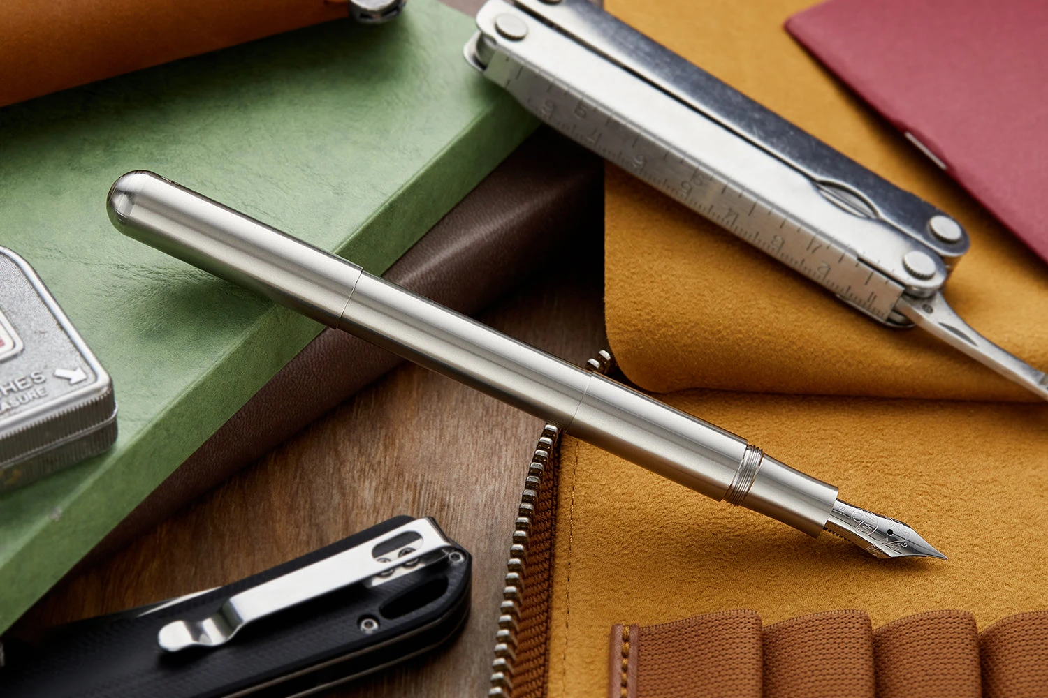 Kaweco Supra Fountain Pen - Stainless Steel 7 Kaweco Supra Fountain Pen - Stainless Steel - Image 7