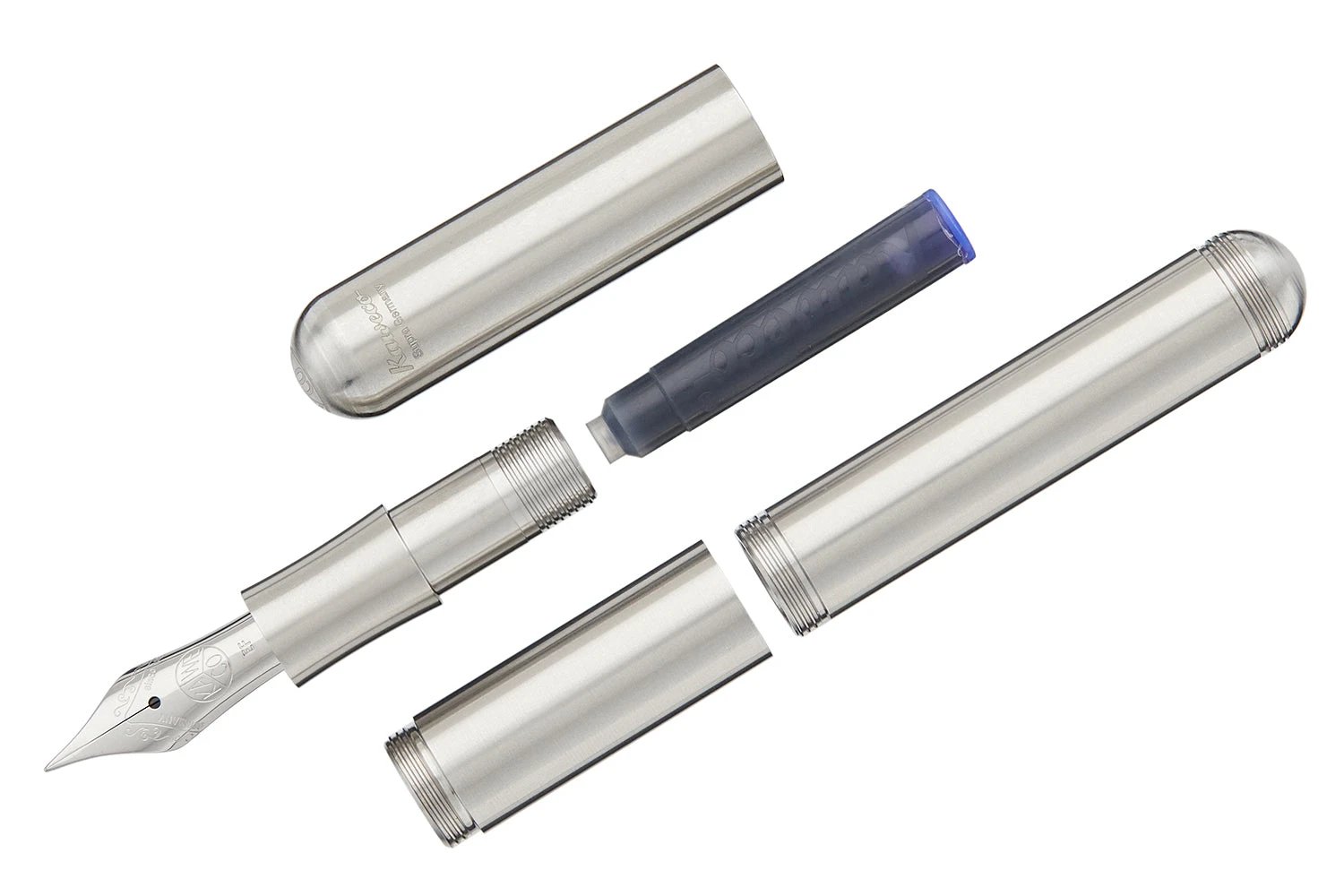 Kaweco Supra Fountain Pen - Stainless Steel 3 Kaweco Supra Fountain Pen - Stainless Steel - Image 3