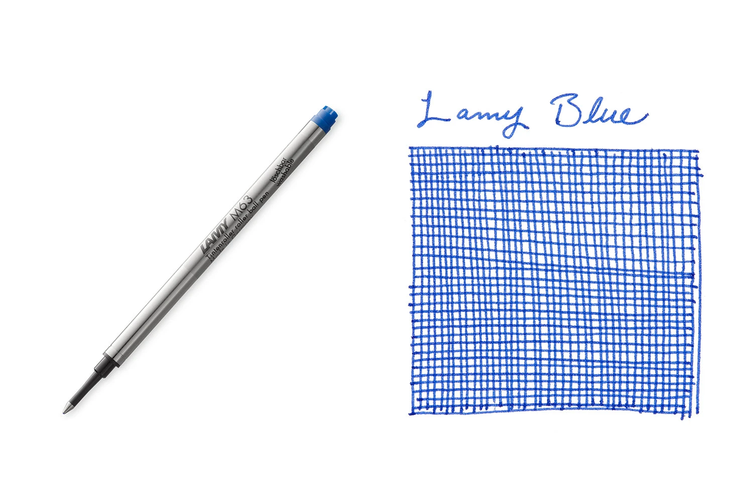 LAMY M63 Rollerball Refill - Blue 1 LAMY M63 Rollerball Refill - Blue