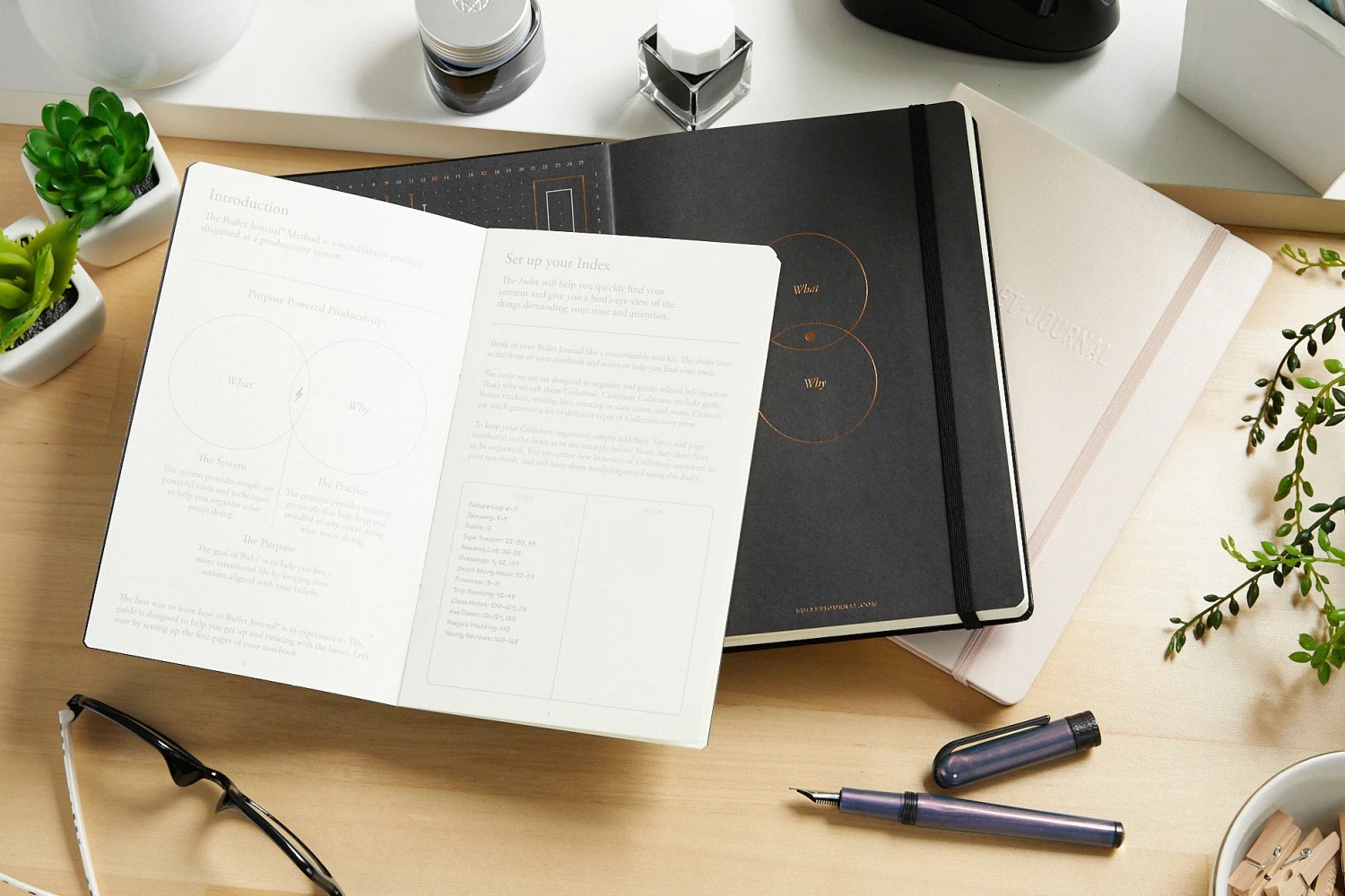 Leuchtturm1917 Bullet Journal Notebook - Black (Edition 2) 2 Leuchtturm1917 Bullet Journal Notebook - Black (Edition 2) - Image 2