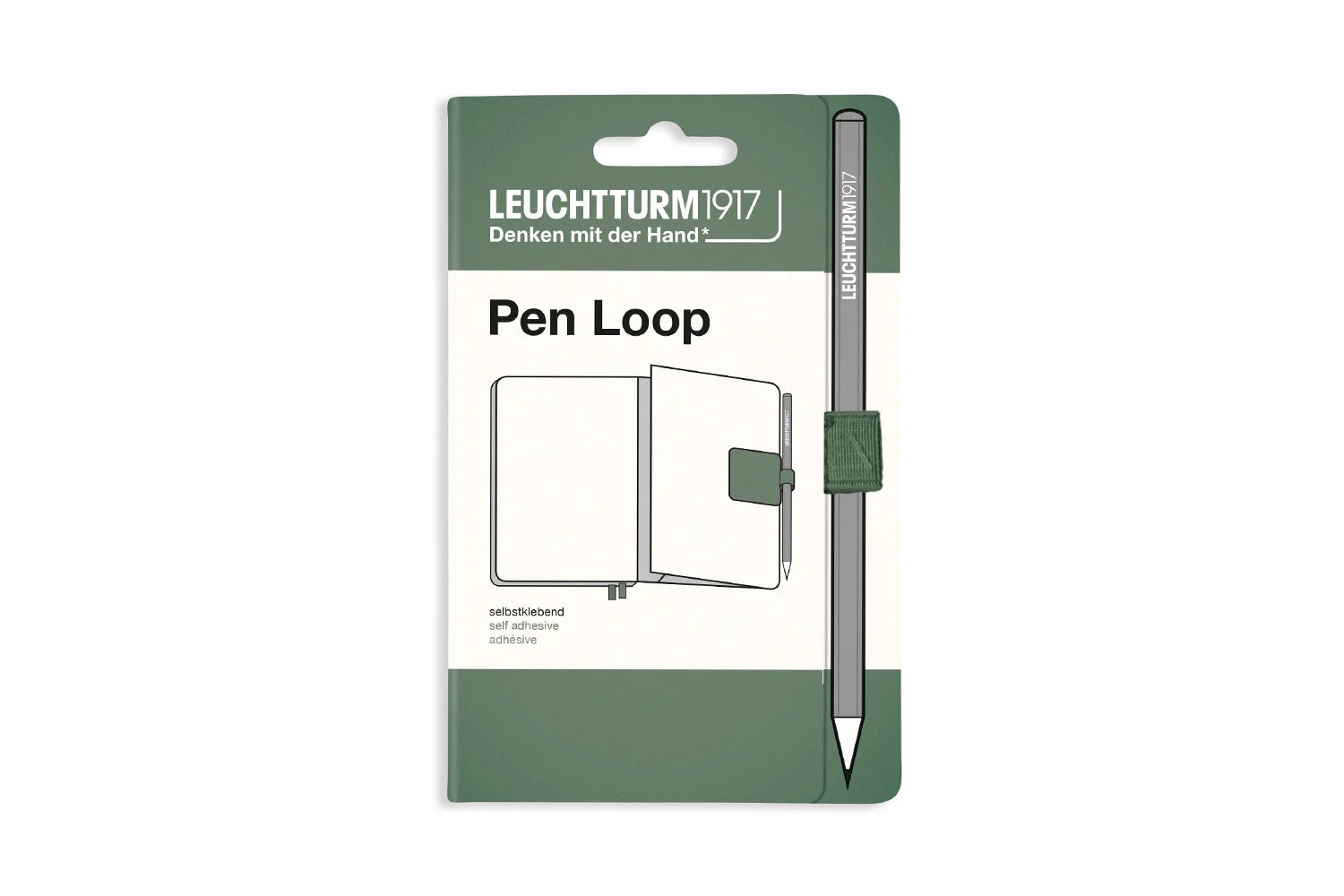 Leuchtturm1917 Pen Loop - Olive 5 Leuchtturm1917 Pen Loop - Olive - Image 5