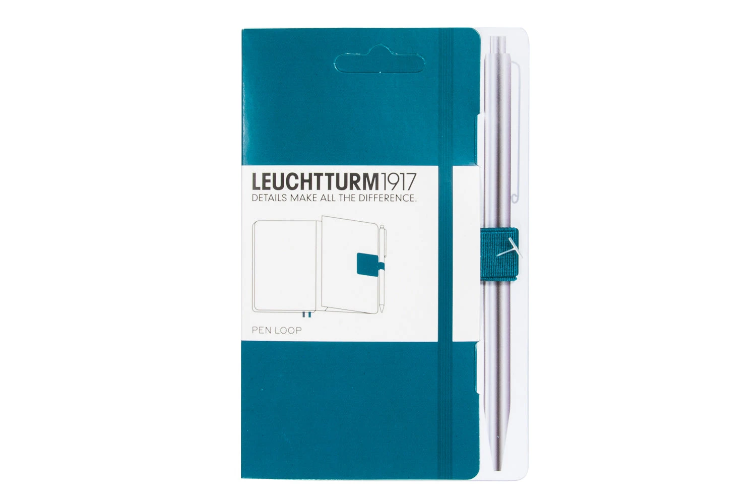 Leuchtturm1917 Pen Loop - Pacific Green 2 Leuchtturm1917 Pen Loop - Pacific Green - Image 2