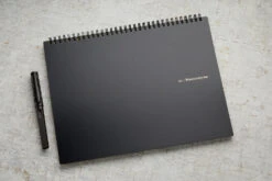 Maruman Mnemosyne N180 A4 Imagination Notepad - Graph -Writing Tools Store Maruman Mnemosyne N180 A4ImaginationNotepad Graph Detail Cover 1