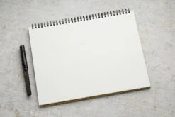 Maruman Mnemosyne N180 A4 Imagination Notepad - Graph -Writing Tools Store Maruman Mnemosyne N180 A4ImaginationNotepad Graph Detail Inside 1