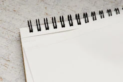 Maruman Mnemosyne N183 A5 Inspiration Notepad - Blank -Writing Tools Store Maruman Mnemosyne N183 A5InspirationNotepad Blank Detail Perforation 1