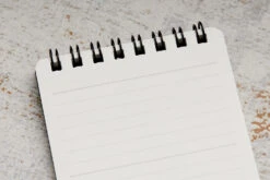 Maruman Mnemosyne N192 B7 Notepad - Lined -Writing Tools Store Maruman Mnemosyne N192 B7Notepad Lined Detail Notes 1