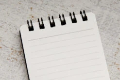 Maruman Mnemosyne N193 Notepad - Lined -Writing Tools Store Maruman Mnemosyne N193 A7Notepad Lined Detail Notes 1