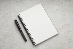 Maruman Mnemosyne N195 A5 Notebook - Lined -Writing Tools Store Maruman Mnemosyne N195 A5Notebook Lined Detail Inside 1