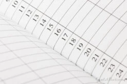 Traveler's Notebook Regular Refill 017 - Monthly Planner -Writing Tools Store Midori Regular Refill 017 4